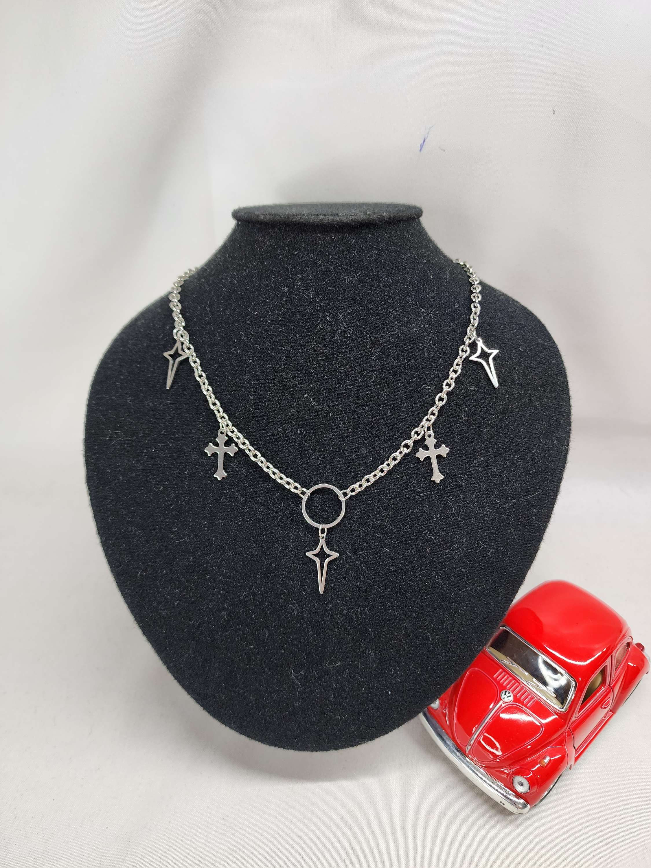 Collar Cruces y Estrellas