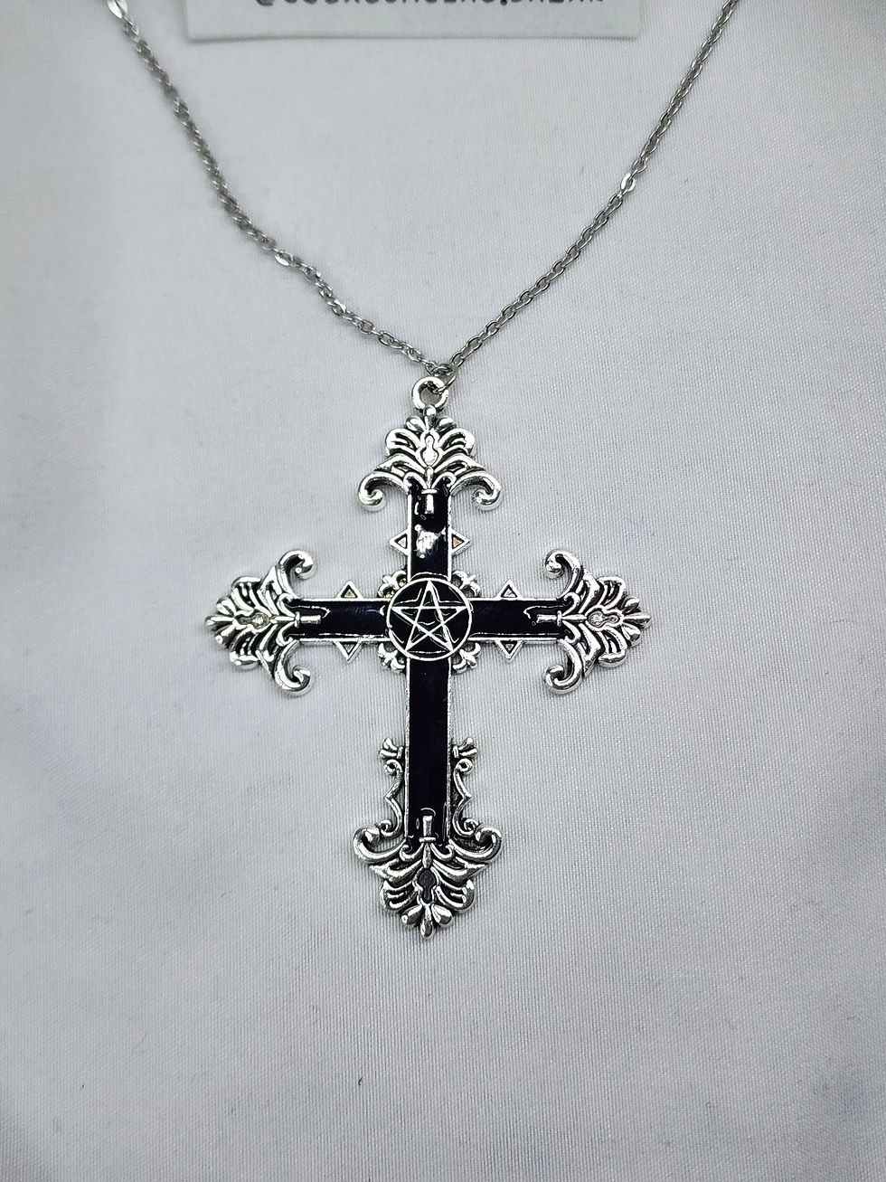 Miniatura: Collar Cruz Grande