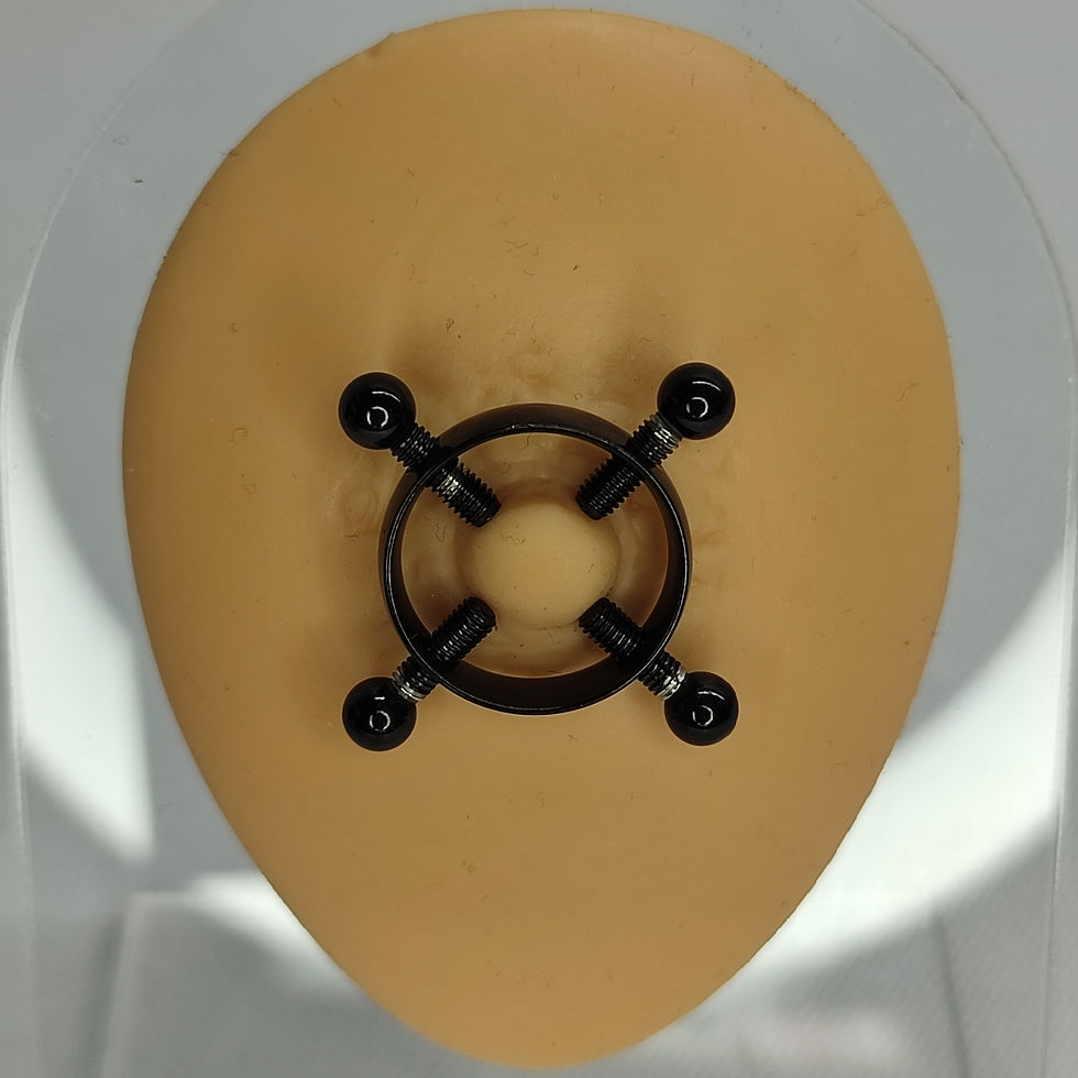 Miniatura: Par Piercings Falsos para Pezones X