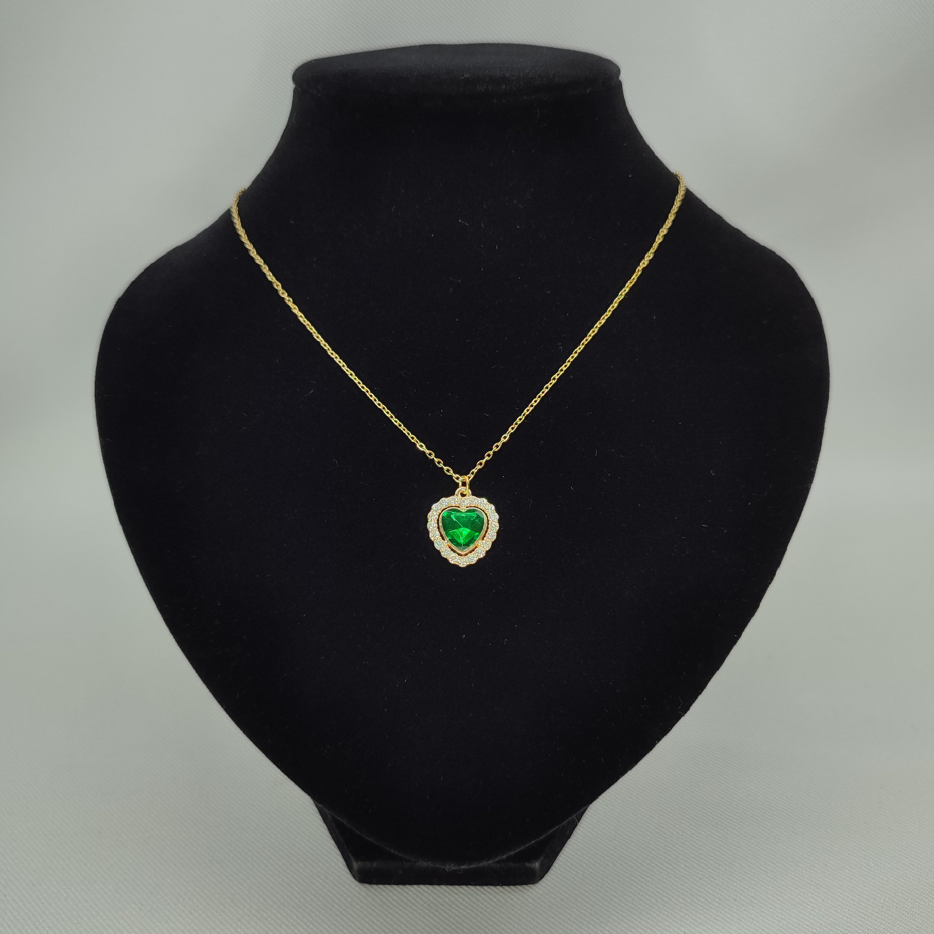 Collar Corazón Diamante