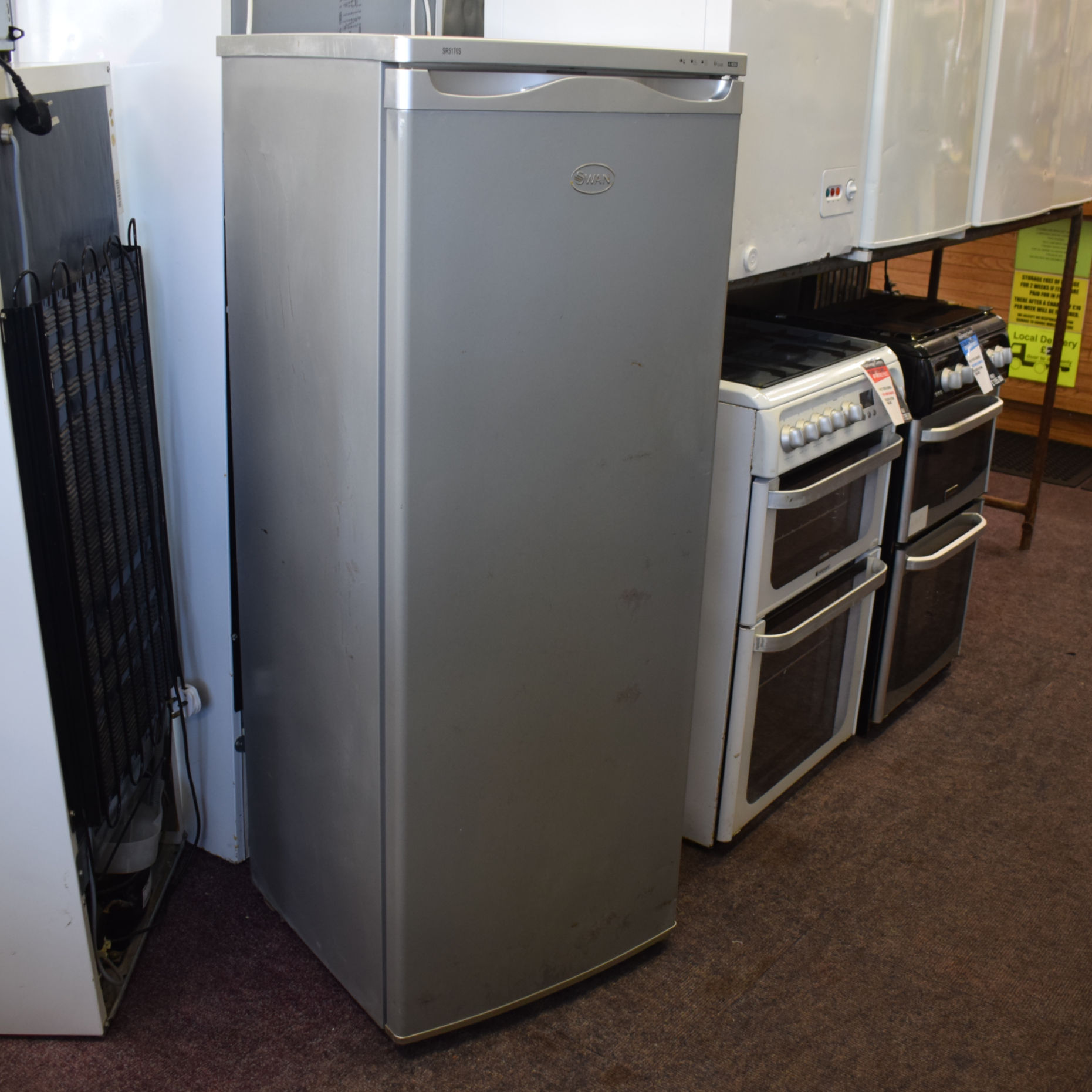 Swan Silver Freezer