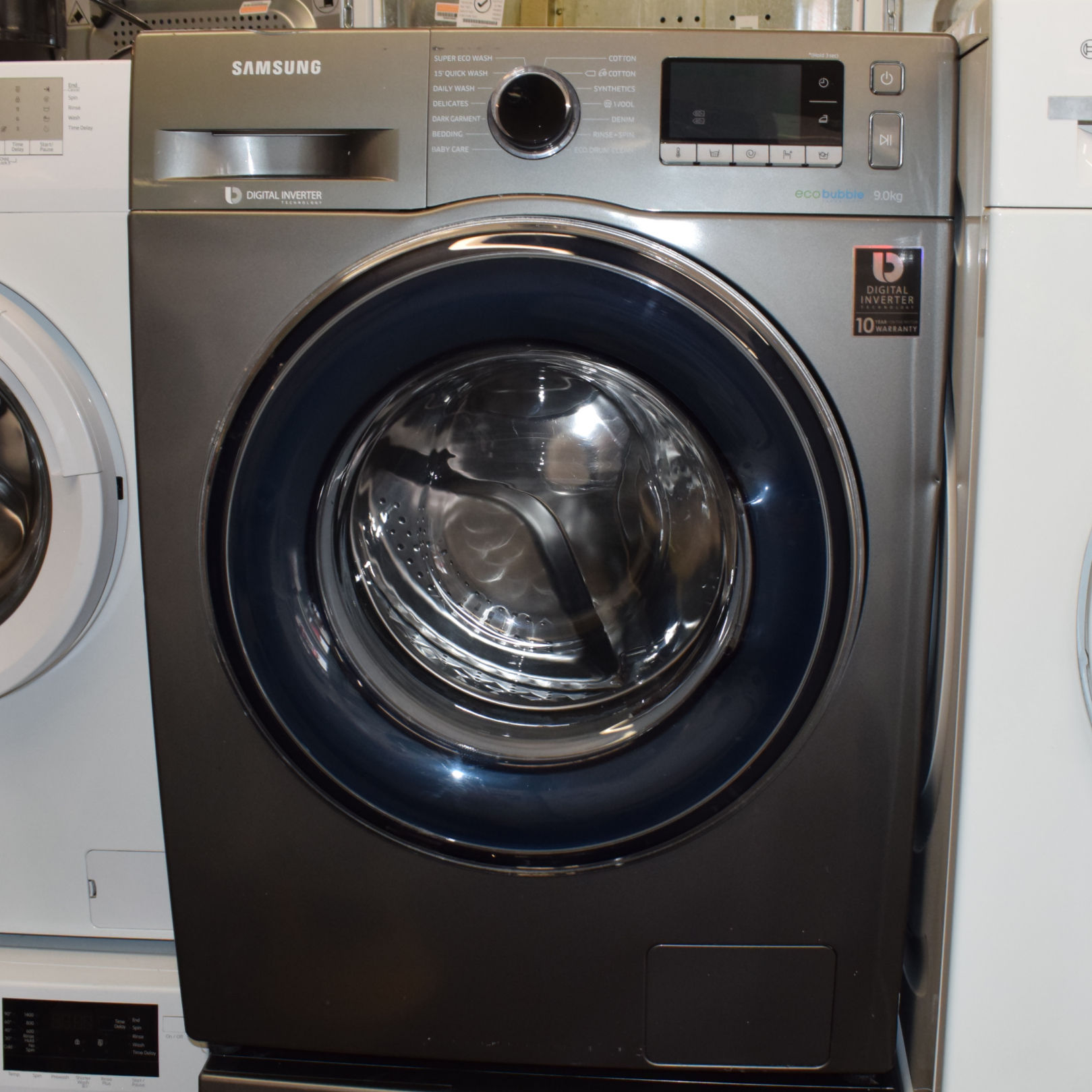 Samsung Silver Washing Machine (9kg)