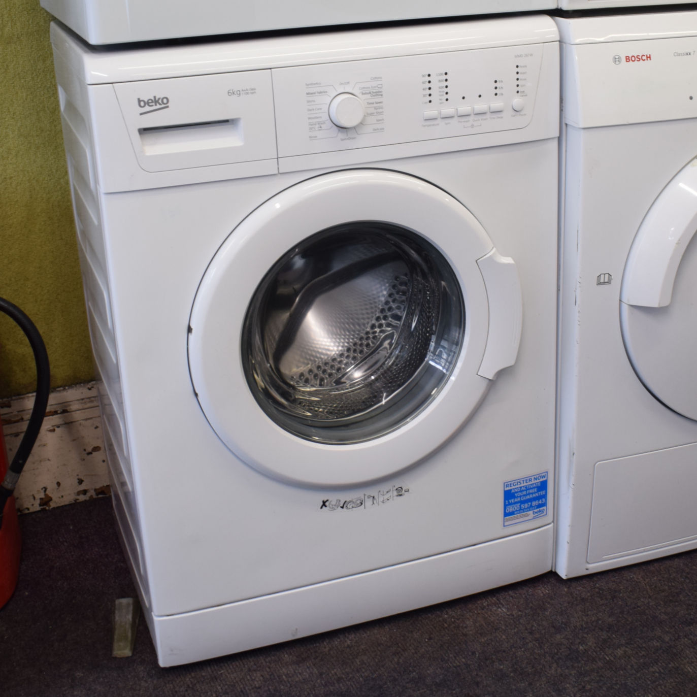 Beko White Washing Machine 6kg