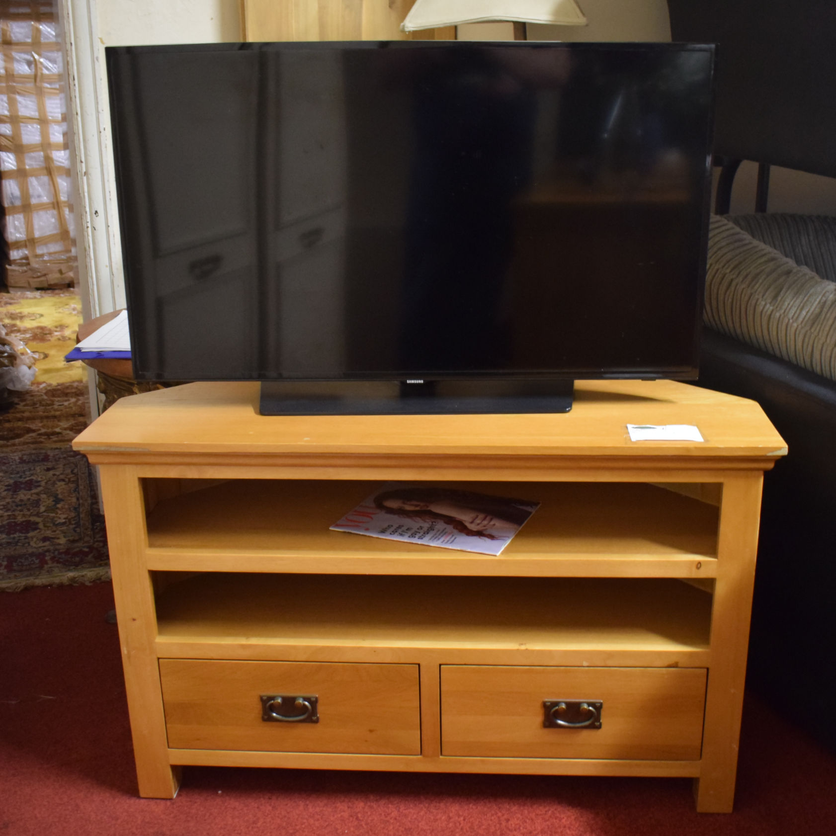 Pine Television Stand