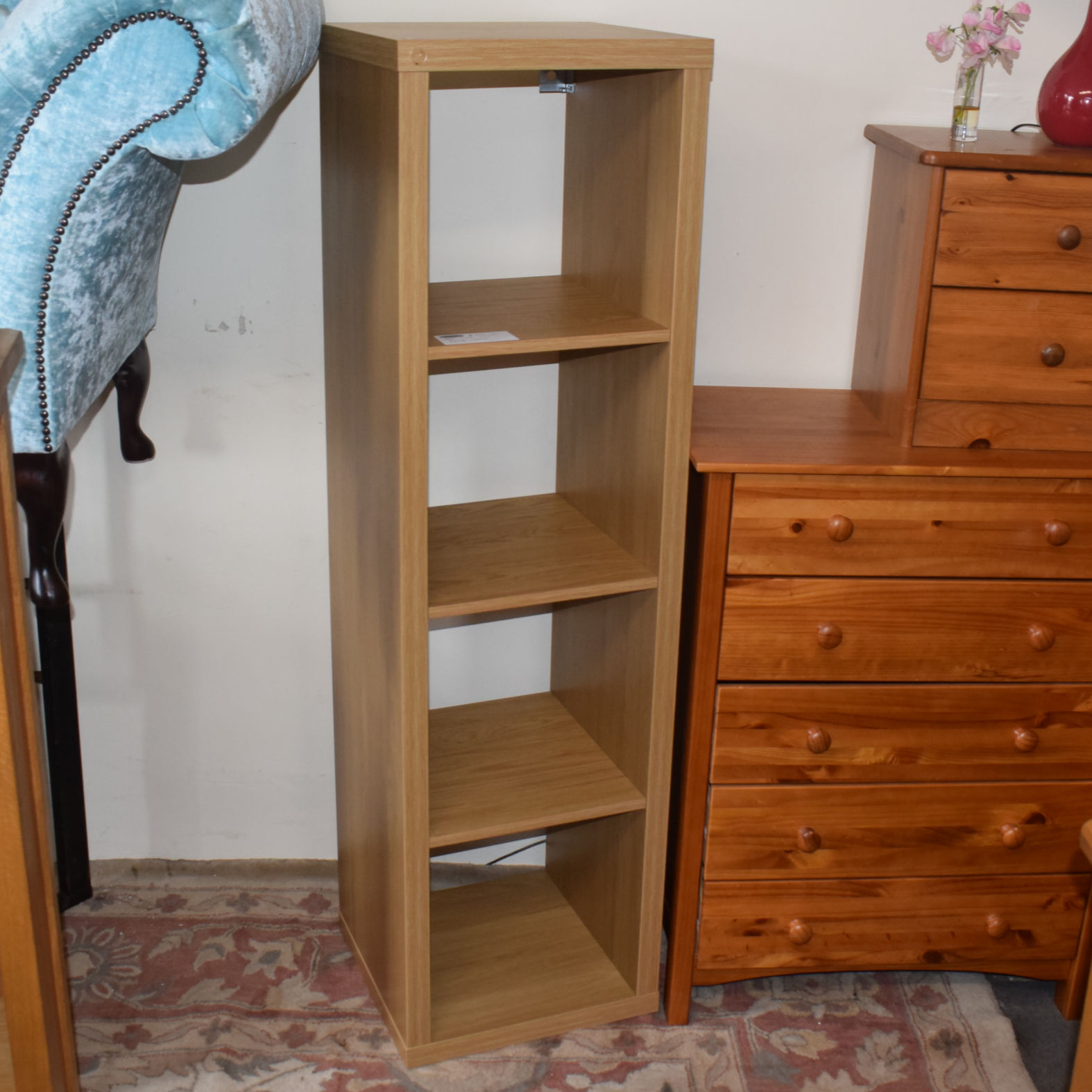 Beige Shelf Unit
