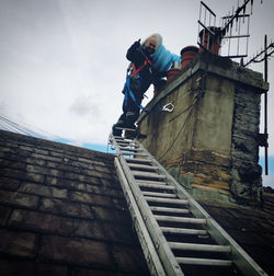 Bingley Chimney Stove install7