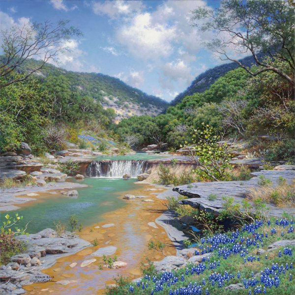 "Canyon Shadows"by Larry Dyke