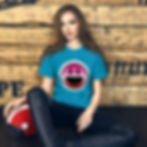 Thumbnail: "Lesbian Pride Smiley" Comfort Tee