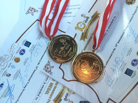 გამარჯვება ნორჩ მეცნიერთა და გამომგონებელთა საერთაშორისო კონფერენციაზე