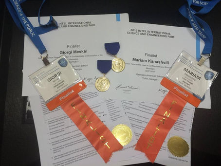 INTEL ISEF 2016 და ქართველი ფინალისტები
