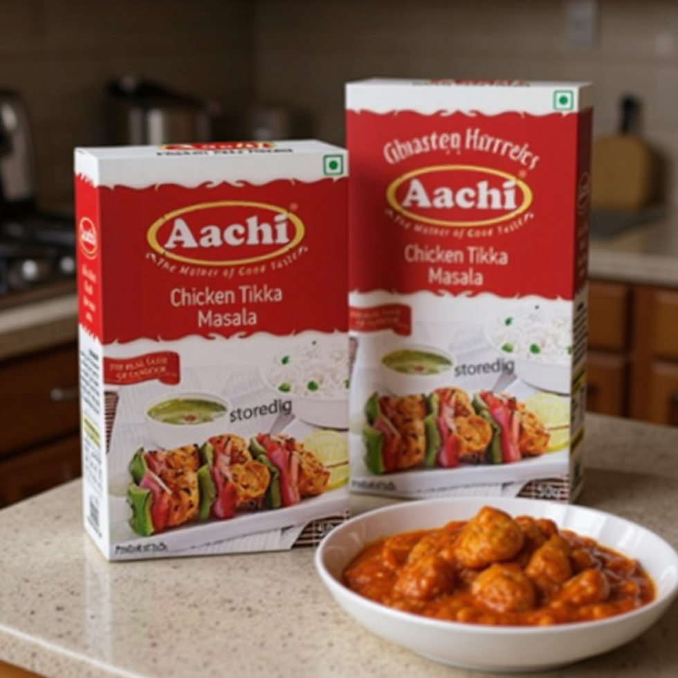 Thumbnail: Aachi Chicken Tikka Masala 100g