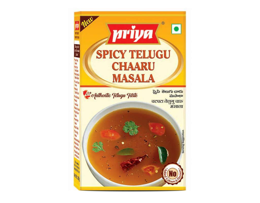 Priya Spicy Telugu Chaaru Masala – 50gm