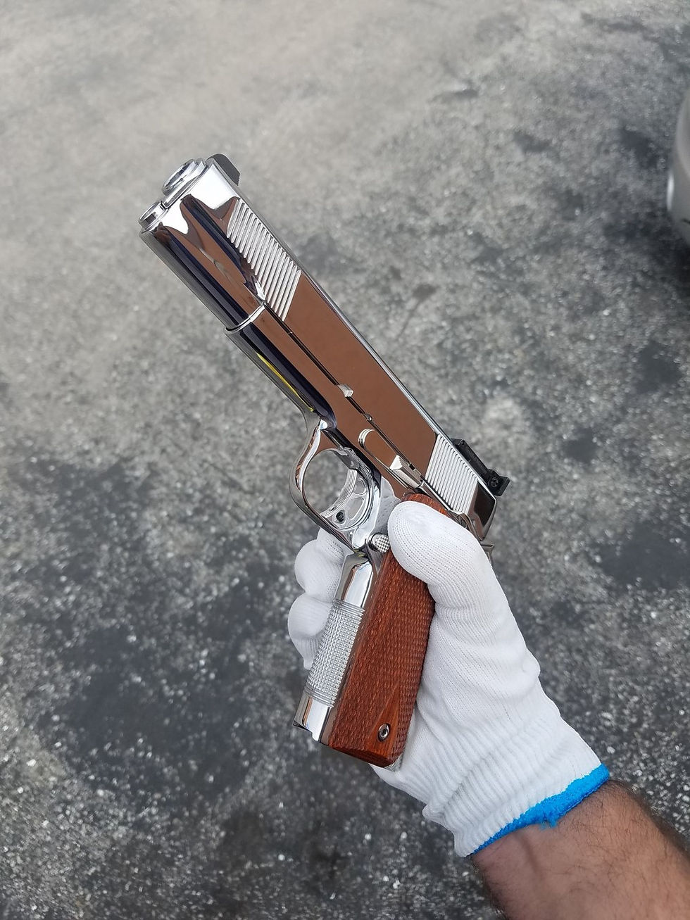 Polished S&W 1911