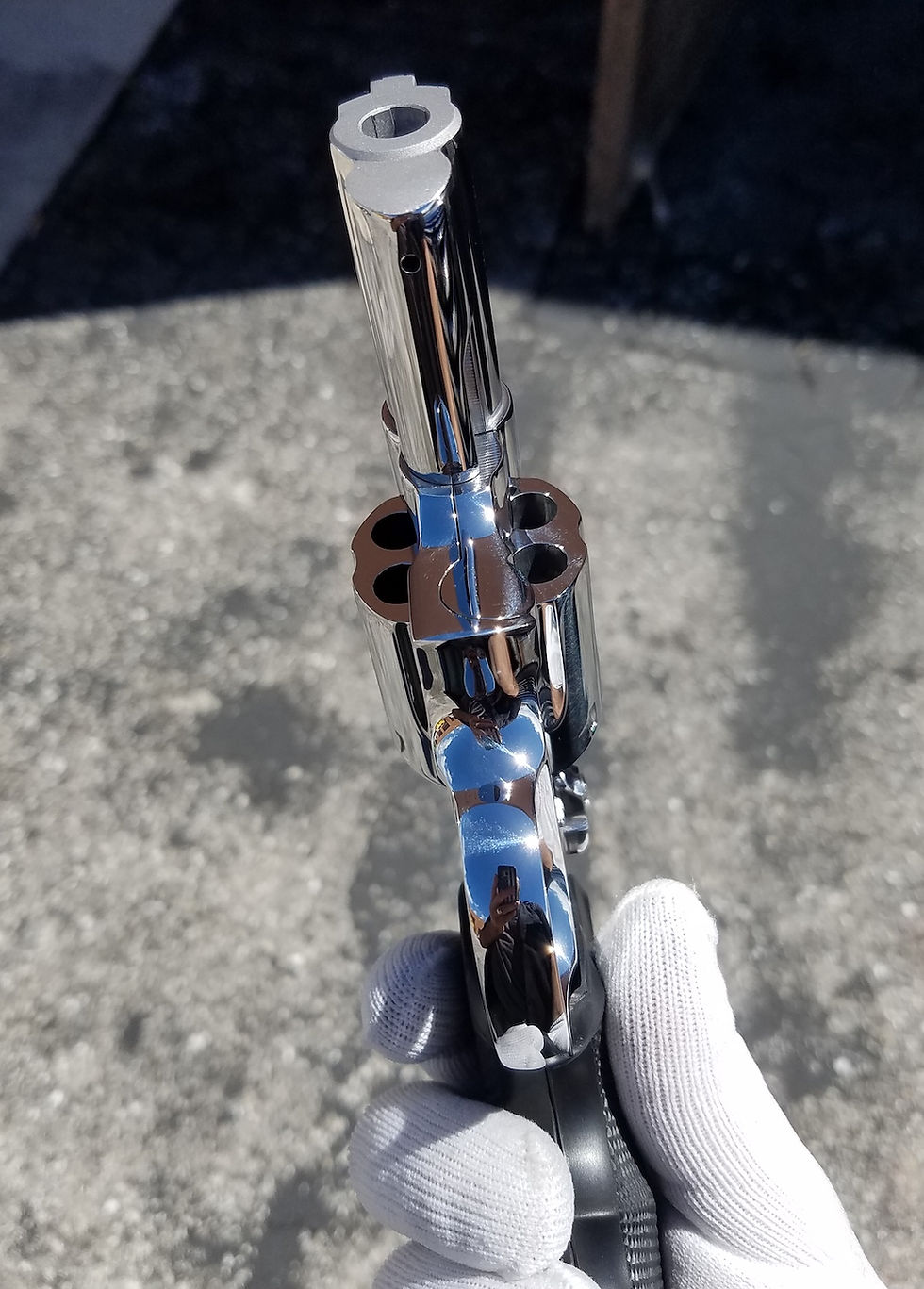 Bright Polished S&W 686-1
