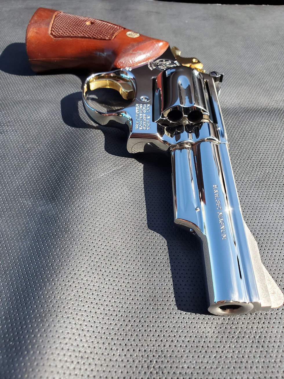 High Polished Nickel Smith & Wesson Model 19-3