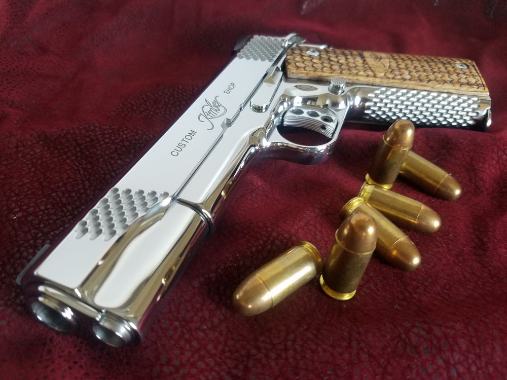 Patriot Gun Polishing Service Mirror polished Kimber Custom Shop S