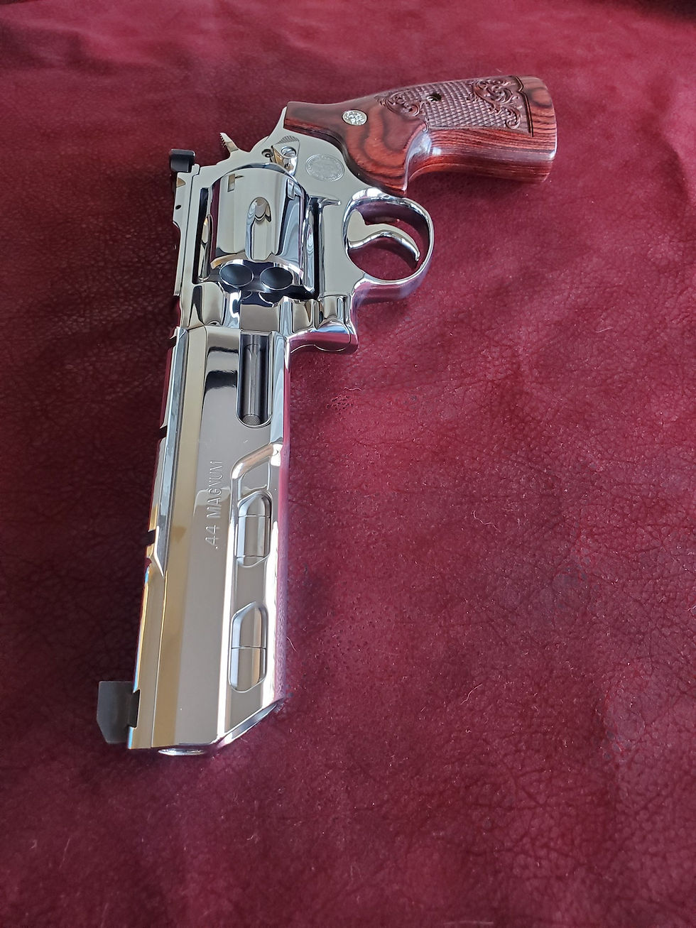 Bright Polished 629 Competitor .44