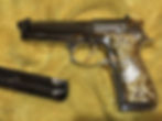 Polished Beretta 92fs and Mag