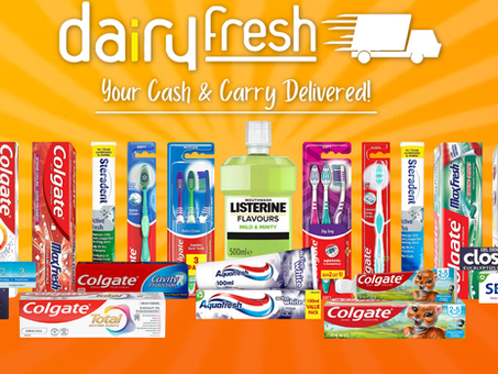 Oral Care Wholesaler in Birmingham —  Toothpaste, Toothbrushes & Mouthwash for Retailers - Dairyfresh Ltd