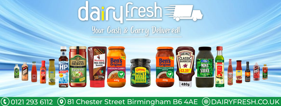 Sauces Wholesaler in Birmingham | Dairyfresh Ltd