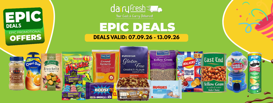 Epic Deals Wholesale Birmingham weekly trade offers at DairyFresh Cash & Carry