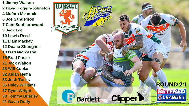 2 David Foggin-Johnston4 Mufaro Mvududu6