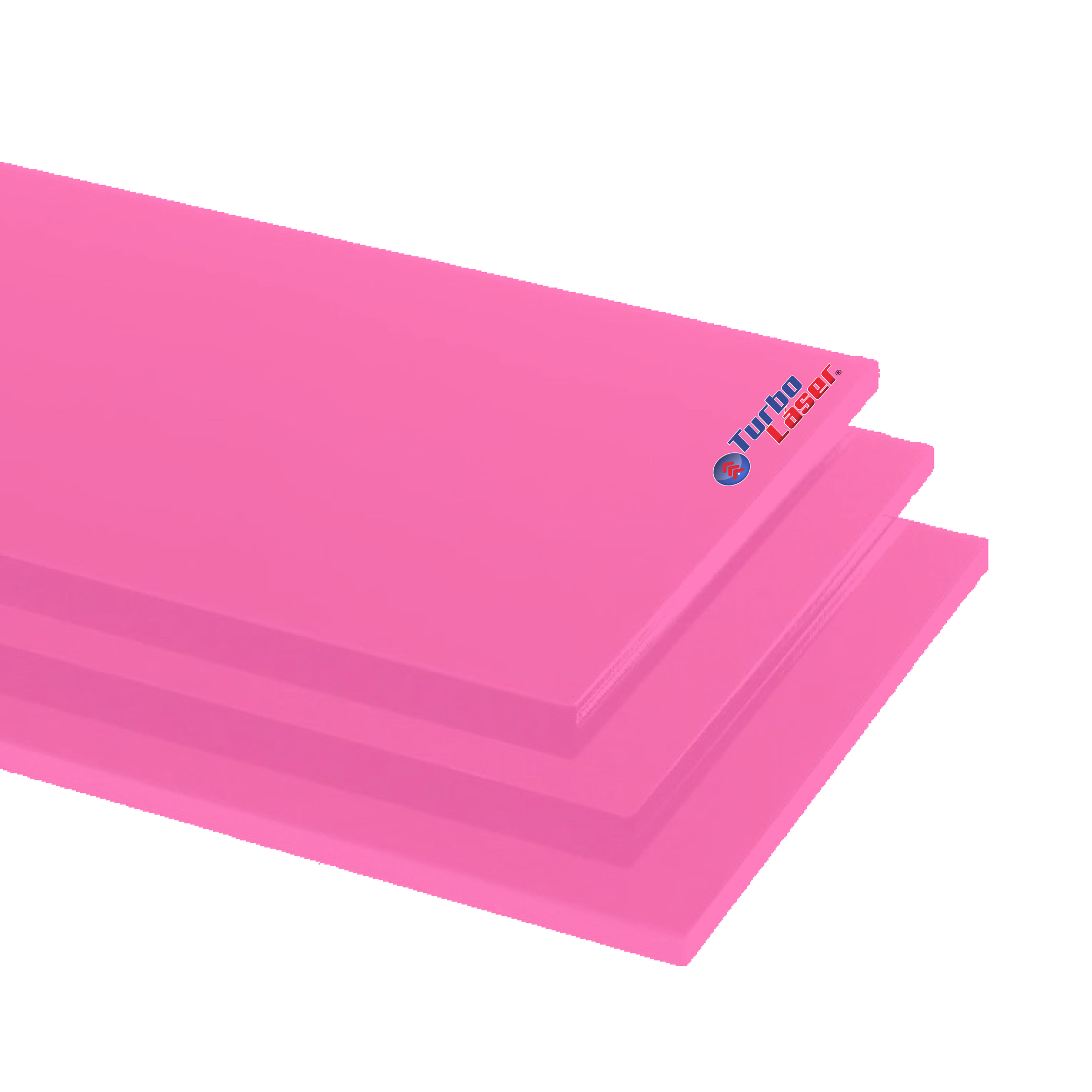 Acrílico Color Rosa Lámina 1.25m X 2.45m 3 Mm Alto Impacto
