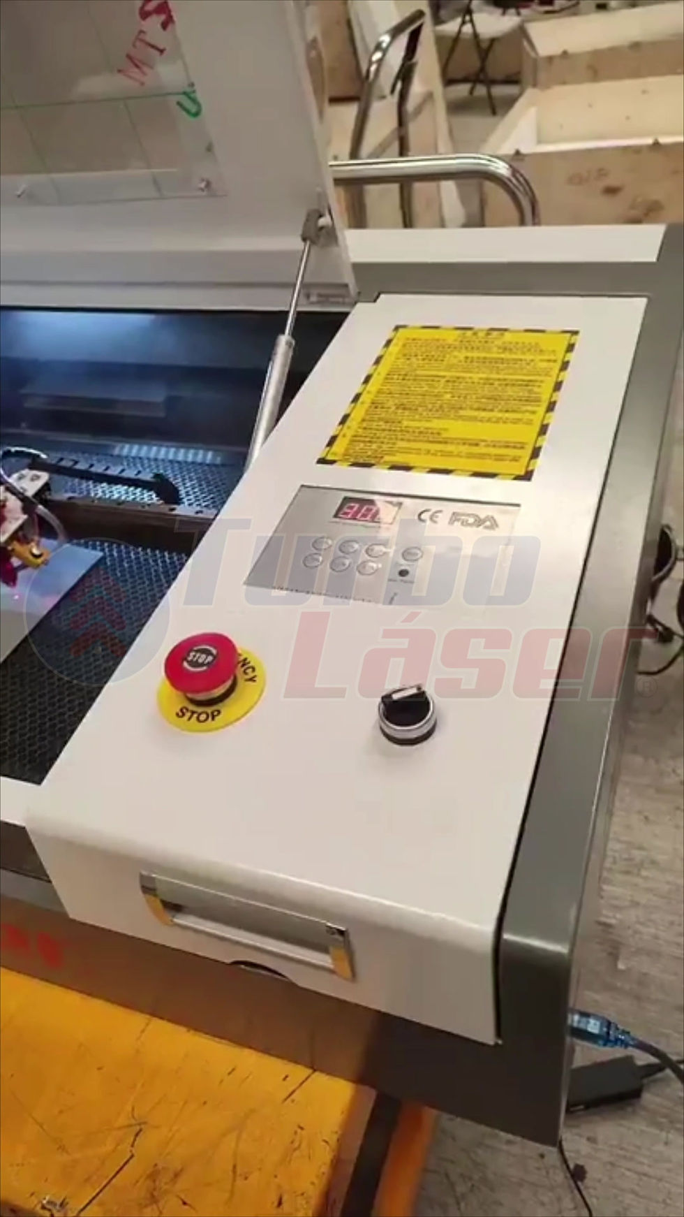 Miniatura: Máquina Laser Co2 50w 40X40Cm