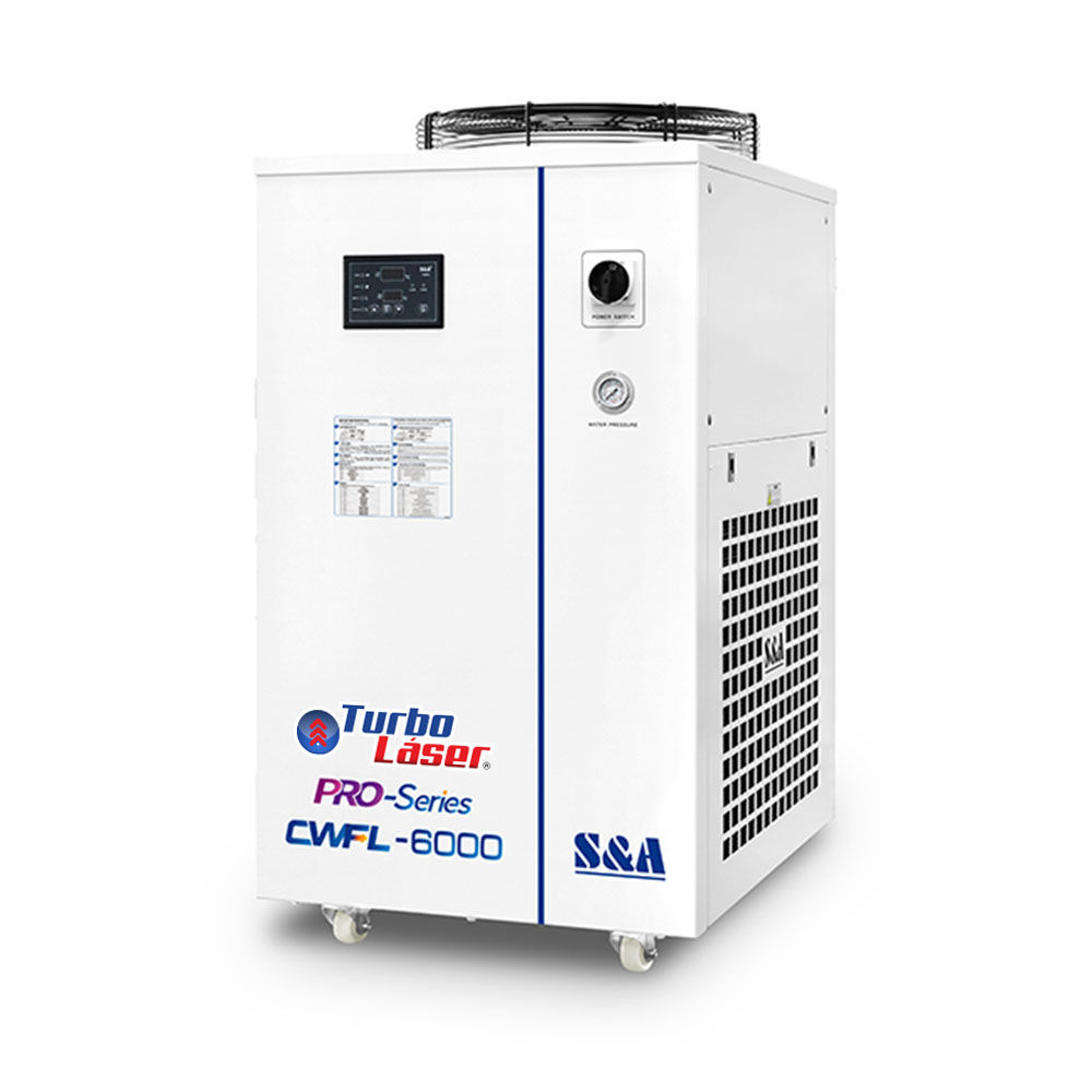 Chiller CWFL-6000 FNP Recirculador y Enfriador de Agua 600W+1800WAC 440 3 fases