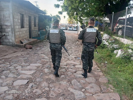 Fuerza Naval refuerza patrullajes en la zona sur del país