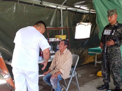 Fuerza Naval brinda asistencia médica en distintos puntos del país durante el verano