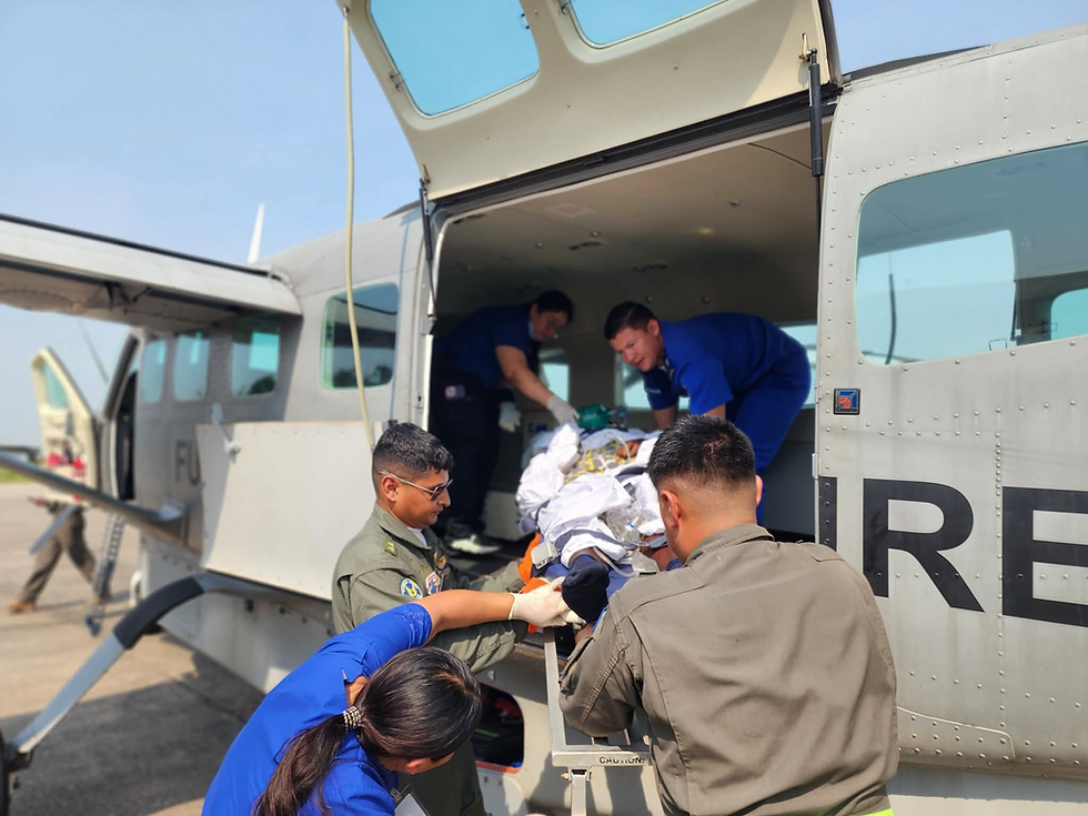 Evacuaciones médicas que salvan vidas