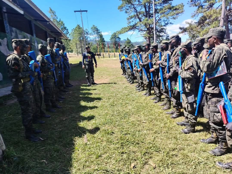 Centro de Adiestramiento TESON fortalece formación táctica de alumnos CAZADOR
