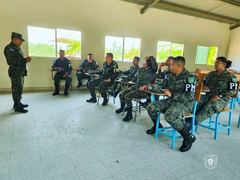 PMOP capacita a personal de tropa en tácticas operativas
