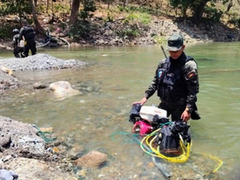 Golpe a la minería clandestina en la subcuenca del río Chamelecón