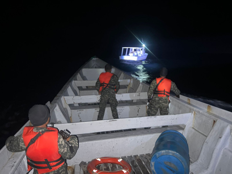 Exitosa operación SAR en Trujillo permite rescate de dos tripulantes