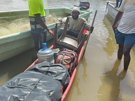 Fuerza Naval rescata con vida a ciudadano desaparecido en el mar Caribe