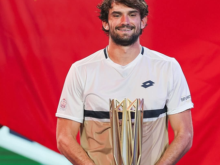 Tenis: Vacherot hace historia y se corona campeón del ATP de Shanghái