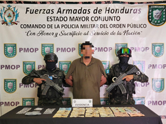 Detienen a presunto integrante de la MS-13 con cargamento de droga SPS