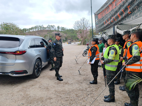 JEMC supervisa puestos de socorro en la zona oriental del país