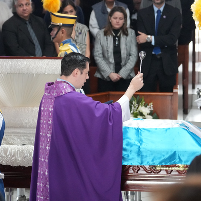 Con honores despiden al coronel de aviación (R) Marco Tulio Rivera