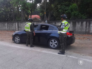 Retén móvil amplía la seguridad en Choloma Cortés