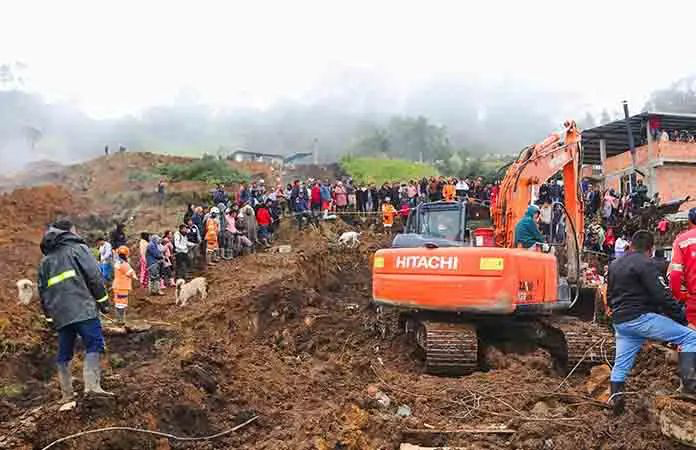 Deslizamiento de tierra deja al menos siete muertos en Nariño, Colombia