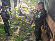 PMOP brinda seguridad en la colonia El Reparto ante emergencia por derrumbes