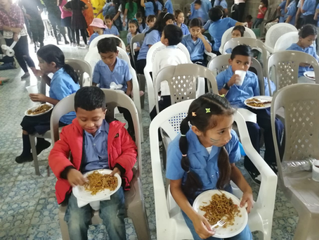 Escuela técnica del ejercito realiza actividad filantrópica en Lepaterique