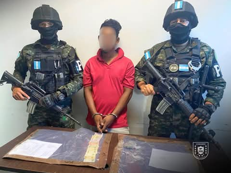 Capturan a ciudadano por tráfico de drogas en Olancho