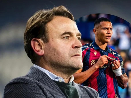 Levante blinda a Kervin Arriaga con una cláusula de 20 millones de euros