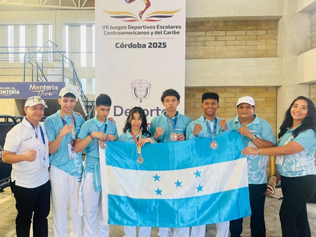 Honduras brilla en el boxeo de los JEDECAC Montería 2025