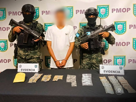 Detenido por tráfico de drogas en San Pedro Sula