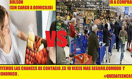 Reduzcamos las chances de contagio!esta